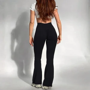 Women's Yoga High-Waist  Flare Trousers