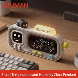 Temperature and Humidity Meter Smart Fun Reminder