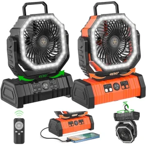 20000mAh Battery Powered Fan Rechargeable