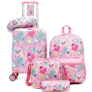 Kid's Luggage Set 5 Pcs Suitcase Set